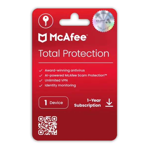 McAfee Internet Security - 1 Device for 1 Year - Image 1